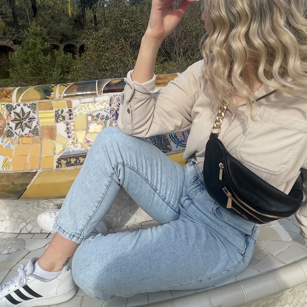 Zara Light Blue Ankle Jeans